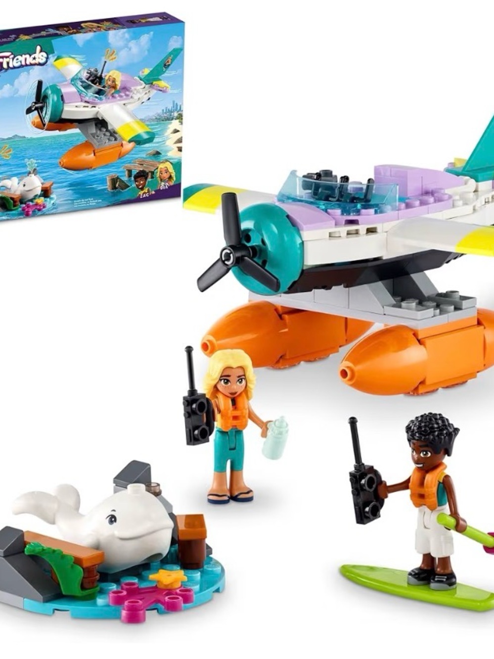 NWT Lego Friends Sea Rescue Plane -